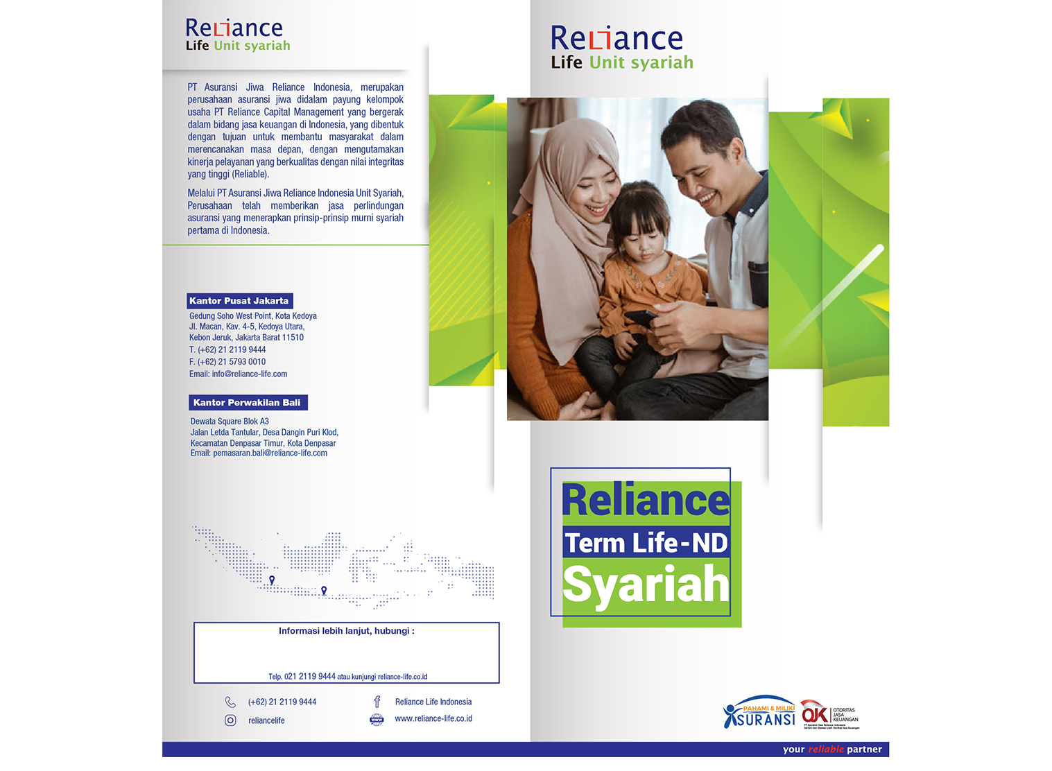 Reliance Life Unit Syariah Pembiayaan Term Life ND Syariah