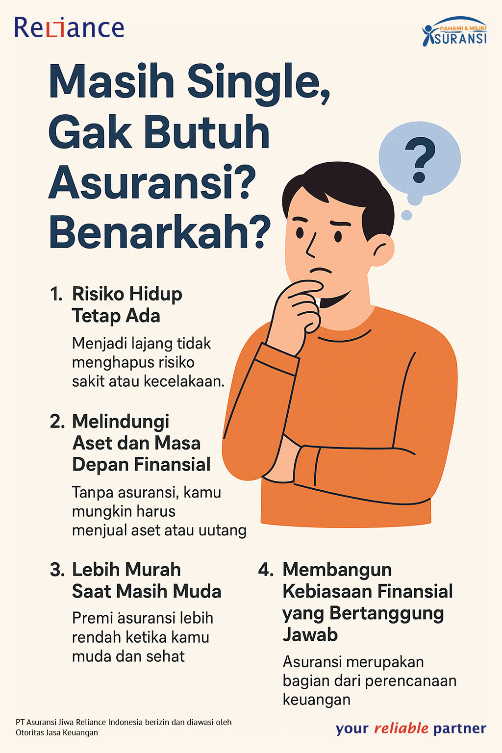 Masih Single, Gak Butuh Asuransi? Benarkah?